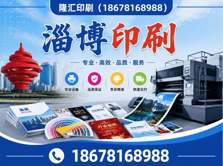 高青县画册印刷展示图